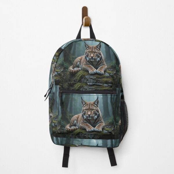 Item preview, Lynx Resting in Mystical Forest designed and sold by InezPhotography.