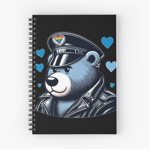 Item preview, Gay Leather Bear Pride Valentine Gay Pride Graphic Design designed and sold by ItsAKinkThing.
