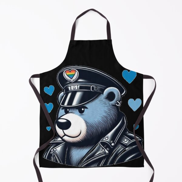 Item preview, Gay Leather Bear Pride Valentine Gay Pride Graphic Design designed and sold by ItsAKinkThing.