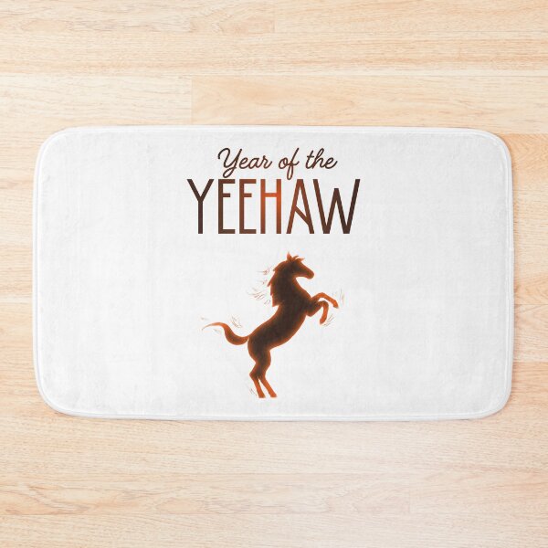 Item preview, Year of the Yeehaw (Flame Horse) designed and sold by BLAAAAASK.