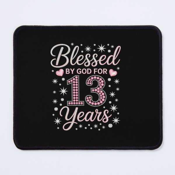 Item preview, Blessed By God For 13 Years Old 13th Birthday Party B-day designed and sold by Catharsiscath.