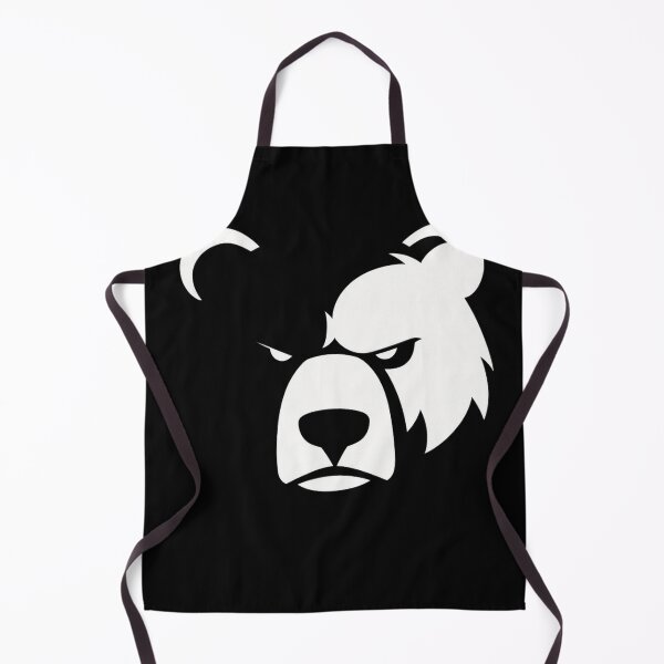 Item preview, Minimalist Bear Face – NOIR CUT Off-White Animal Logo designed and sold by JonelCrafts.