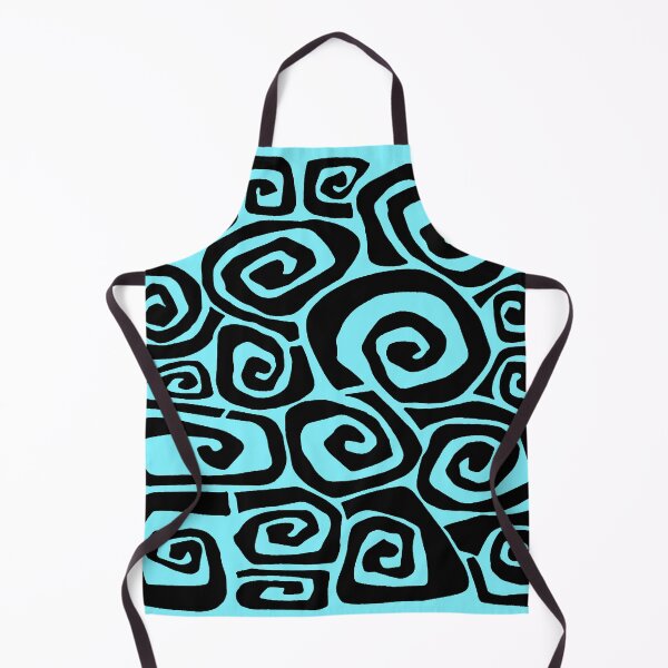 Item preview, Spirals on Blue designed and sold by ViaARTfactory.