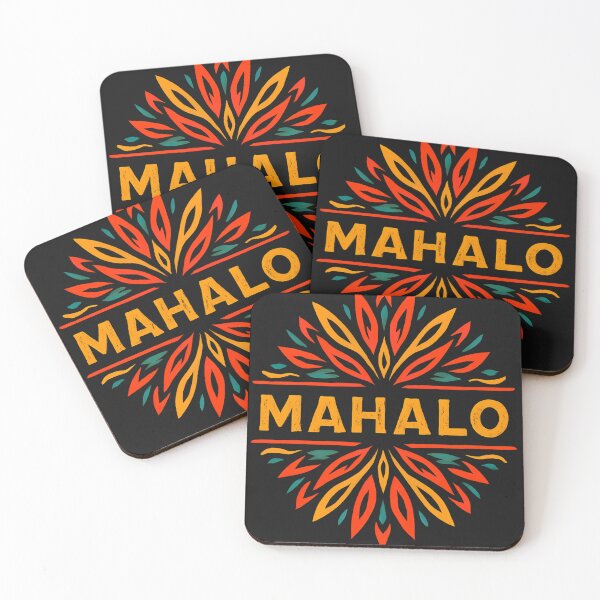 Item preview, "Mahalo" - Gratitude T-Shirt designed and sold by NoShirtNoService.