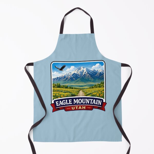Item preview, Eagle Mountain Utah - Wildflower Valley designed and sold by Myra365Art.