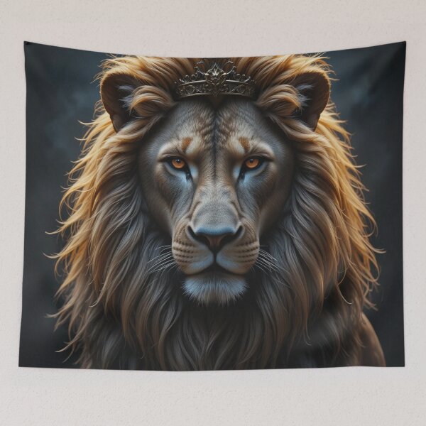 Item preview, Majestic Lion with a Crown designed and sold by InezPhotography.