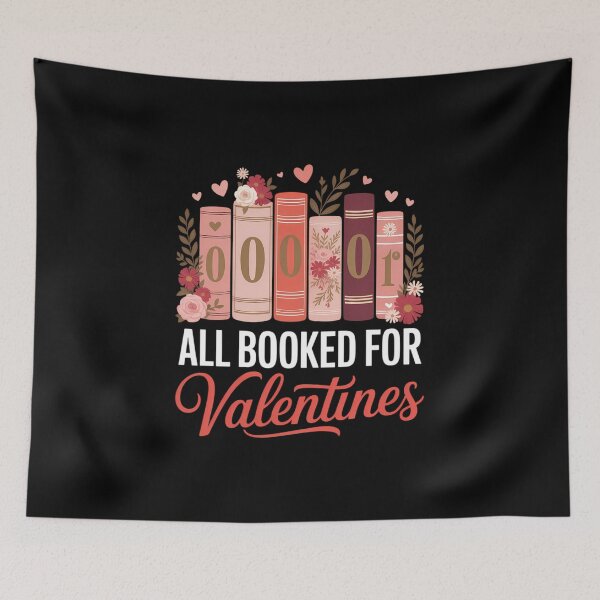 Item preview, Valentine's Day All Booked for Valentines Reading Book Lover designed and sold by IdunayaStore.