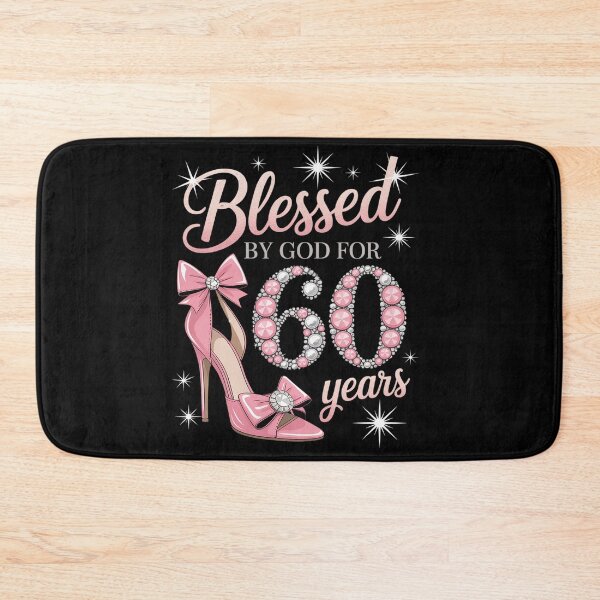 Item preview, Blessed By God For 60 Years Old 60th Birthday Party Queen designed and sold by Catharsiscath.