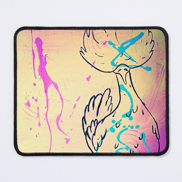 Item preview, funky chicken designed and sold by Jade Punch Art.