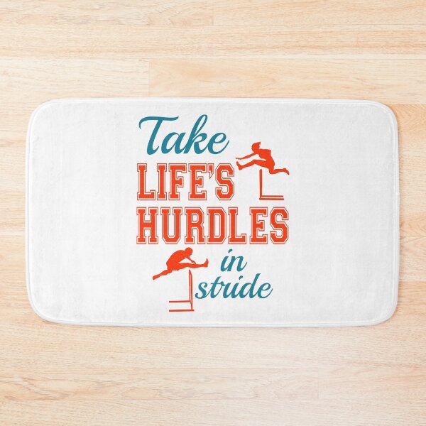 Item preview, Take Life's Hurdles in Stride Hurdler Hurdle Runner designed and sold by jaygo.