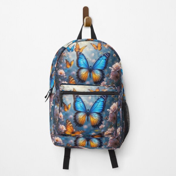 Item preview, Vibrant Blue and Orange Butterflies designed and sold by InezPhotography.