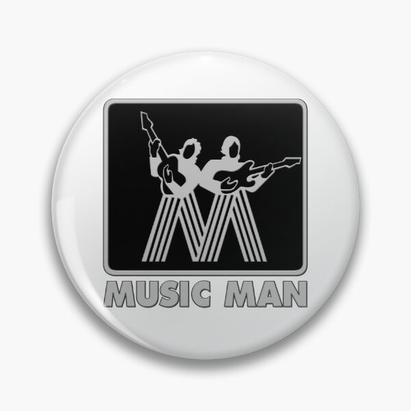 Item preview, Music Man Vintage Logo designed and sold by Lonesome Dog Art.
