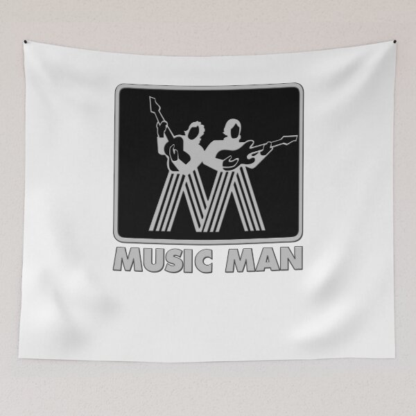 Item preview, Music Man Vintage Logo designed and sold by Lonesome Dog Art.