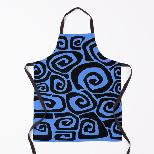 Item preview, Spirals on Blue designed and sold by ViaARTfactory.