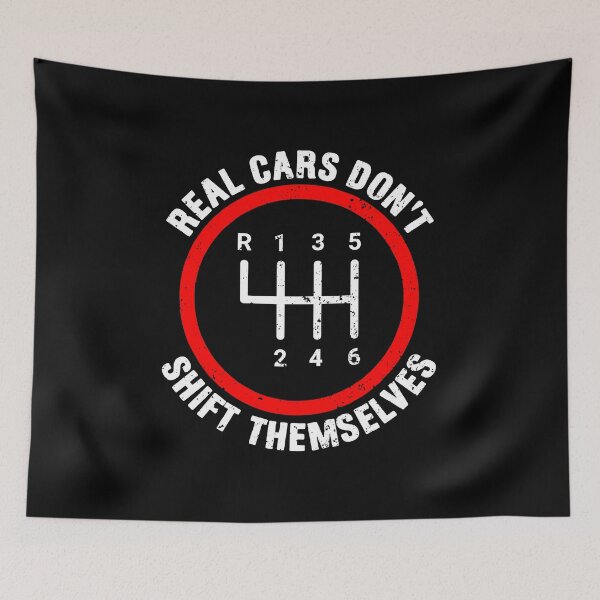 Item preview, Real Cars Don't Shift Themselves - Save The Manuals designed and sold by kamalasyakila.