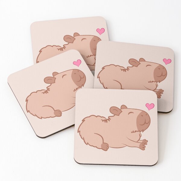 Item preview, Cute Capybara designed and sold by LicencaPoetica.
