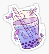 Boba Tee Fisch Sticker