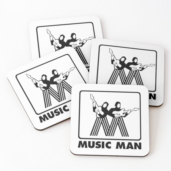 Item preview, Music Man Vintage Logo reverse designed and sold by Lonesome Dog Art.