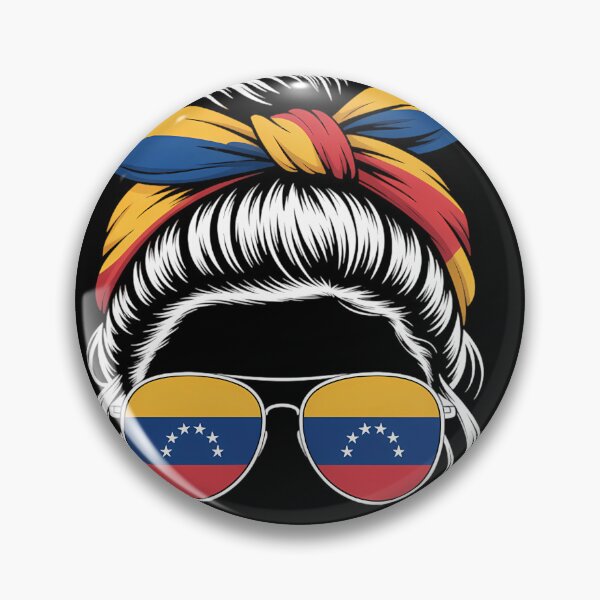 Item preview, Messy Bun Venezuela Pride Venezuelan Lovers designed and sold by elunyzexac.