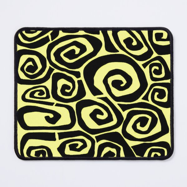 Item preview, Spirals Lines on Yellow designed and sold by ViaARTfactory.