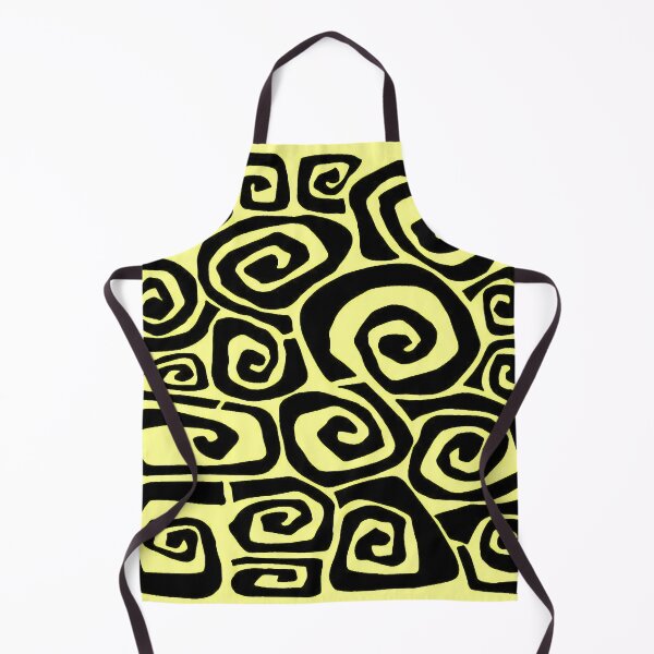 Item preview, Spirals Lines on Yellow designed and sold by ViaARTfactory.