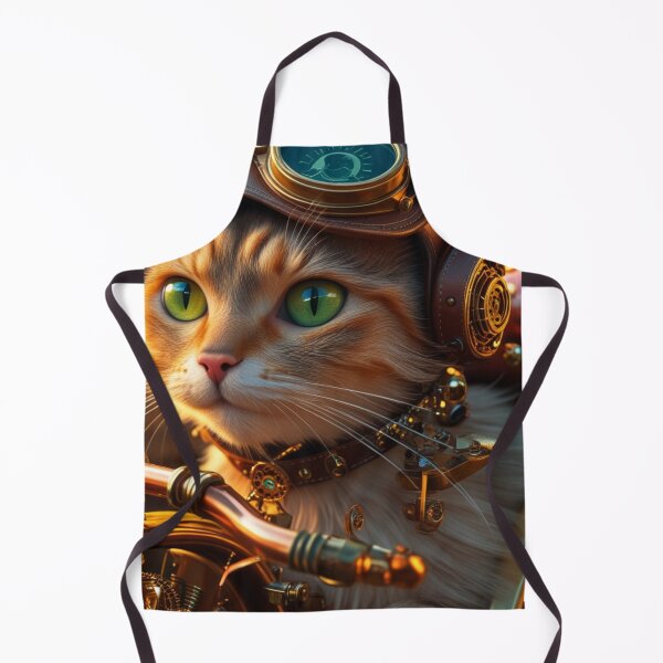 Item preview, Steampunk Tabby Cat – The Brass Navigator designed and sold by LEO'S CREATURE れおずくりーちゃー.
