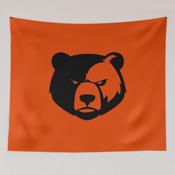 Item preview, NOIR CUT Bear – Minimalist Streetwear Animal Icon designed and sold by JonelCrafts.