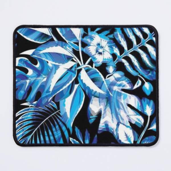 Item preview, blue leafs pattern designed and sold by pksart1.
