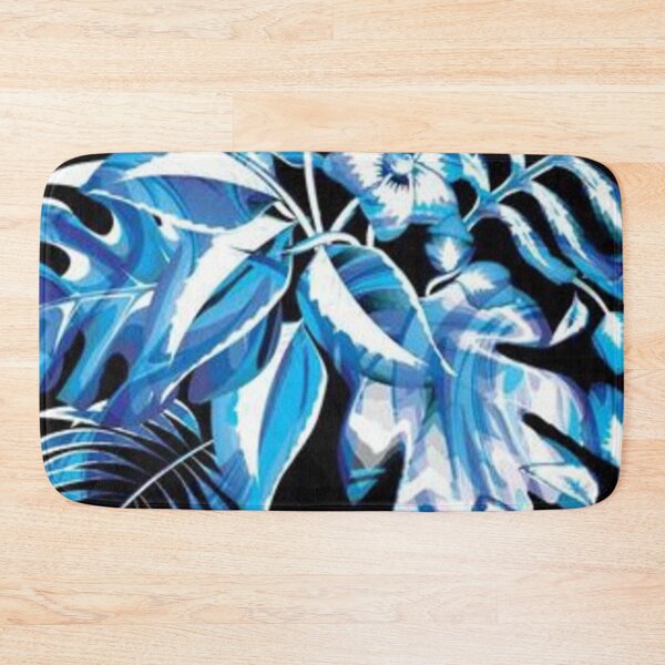 Item preview, blue leafs pattern designed and sold by pksart1.