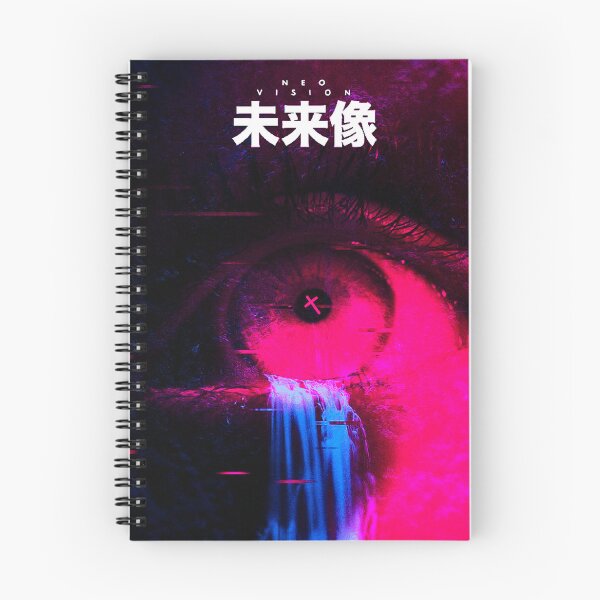 Item preview, Neon Vision Vaporwave Japanese Aesthetic  designed and sold by ShurikenStar.