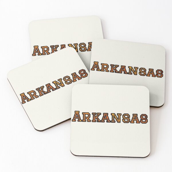 Item preview, Arkansas Orange Circuit Board Typography | Tech State Design designed and sold by Long Family Gifts.