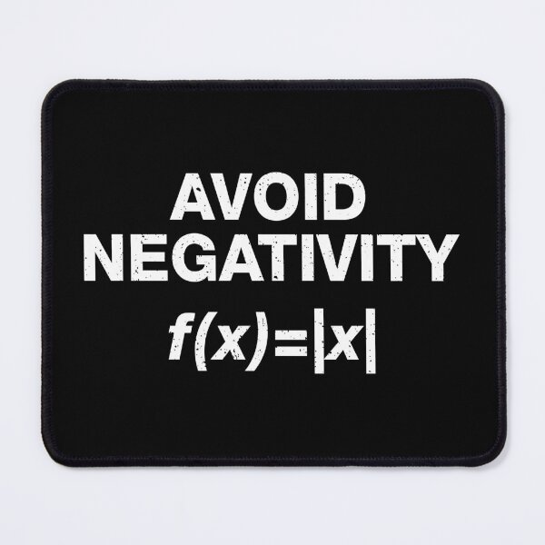 Item preview, Avoid Negativity - Math Equation Formula Teacher Funny Gift designed and sold by kaneishiayuvi.