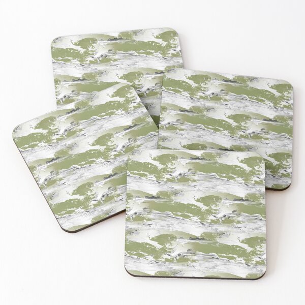 Item preview, Green Marble Landscape Abstract Pattern designed and sold by Artistestella.
