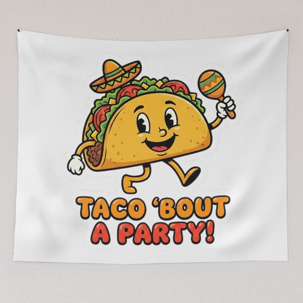 Item preview, Taco ’Bout a Party designed and sold by Nipperkinn.