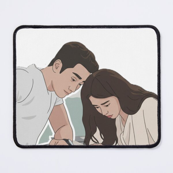 Item preview, Yoon Bom & Seon Jaekyu Spring Fever K-Drama working together Fanart | Korean Drama Digital Art designed and sold by Fandom Universe.