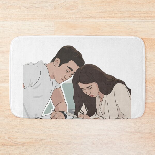Item preview, Yoon Bom & Seon Jaekyu Spring Fever K-Drama working together Fanart | Korean Drama Digital Art designed and sold by Fandom Universe.