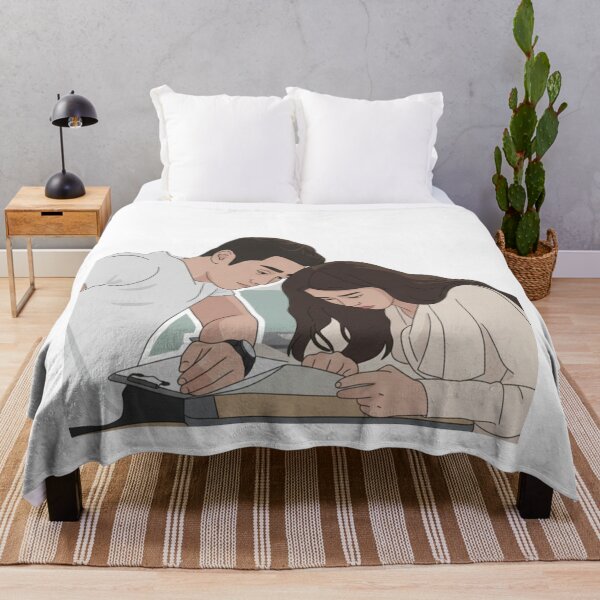 Item preview, Yoon Bom & Seon Jaekyu Spring Fever K-Drama working together Fanart | Korean Drama Digital Art designed and sold by Fandom Universe.
