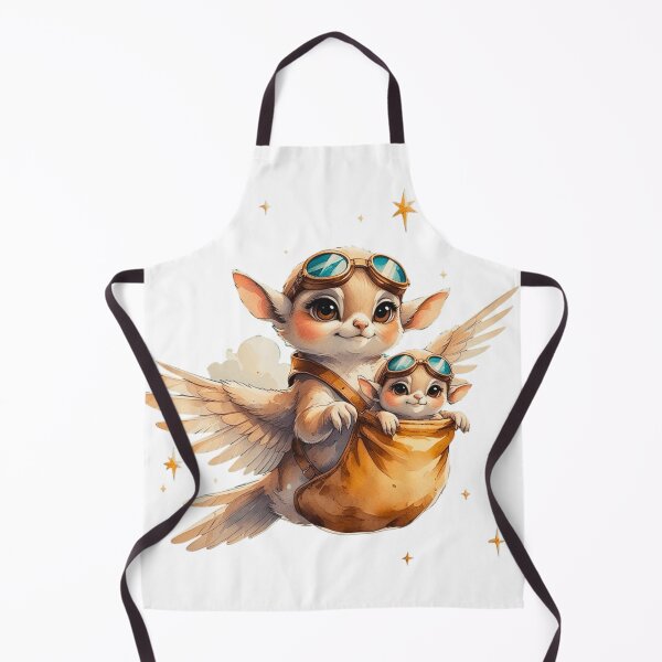 Item preview, Cute Sugar Glider Mom and Baby Aviator with Goggles Watercolor designed and sold by AQUILAKREO.