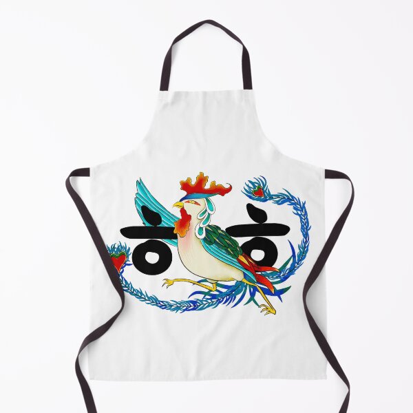 Item preview, Korean Laughter K-Hehe - Phoenix Folk Art for Joy and Luck  designed and sold by QamarART Paintings.