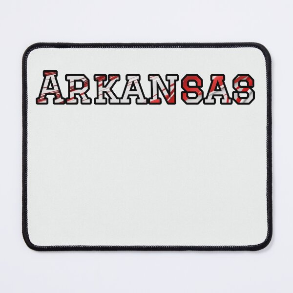 Item preview, Arkansas Typography | Cardinal Red and White Design designed and sold by Long Family Gifts.