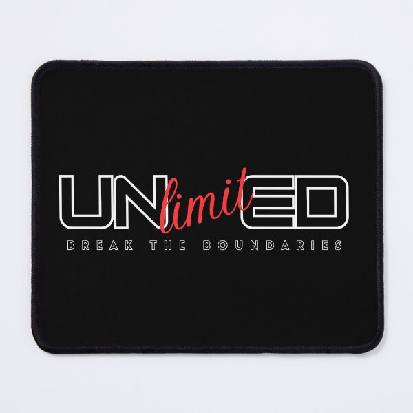 Item preview, Unlimited – Break the Boundaries Motivational Typography designed and sold by kavishkanavodani.