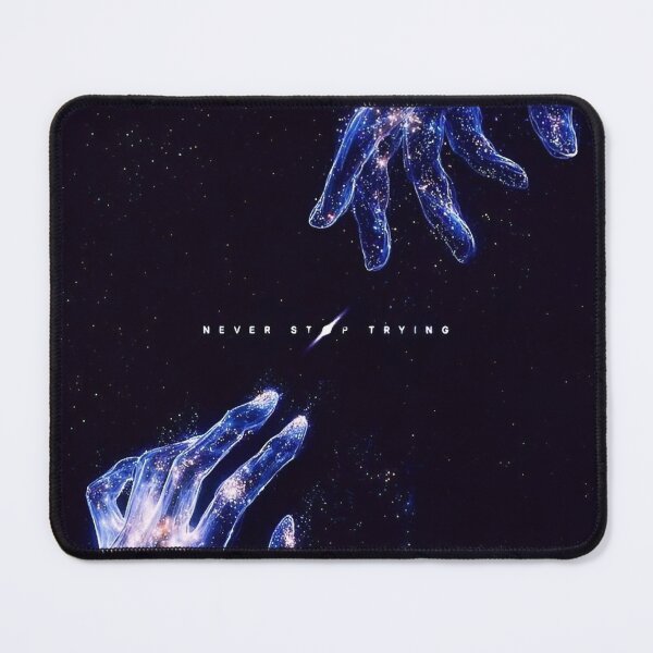 Item preview, Never Stop Trying – Cosmic Hands Reaching Through the Universe designed and sold by Dyan4.