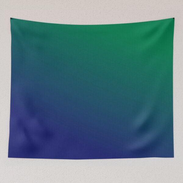 Item preview, Dark Green and Blue Minimal Gradient  designed and sold by patternsoup.