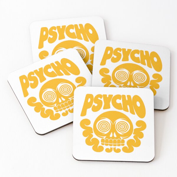 Item preview, Psycho Skull Trippy Retro Graphic | Bold Psychedelic Design designed and sold by kavishkanavodani.