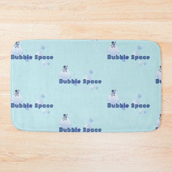 Artikelvorschau, Bubble Space Text Blaue Blasen Aufkleber Kaffeetassen T-Shirt Karten Drucke Wandkunst Heimdekoration Hut Schreibwaren Notizbuch Magnet Arbeit Schule Büro Geschenk Redbubble Shop entworfen und verkauft von Saritas Boutique Shop.