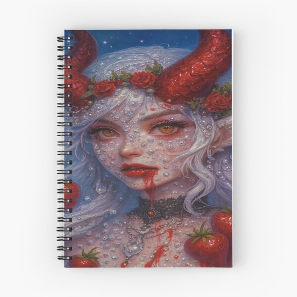 Item preview, Strawberry Succubus Fairy Gothic Angel of Sweet designed and sold by Ecosetereos.