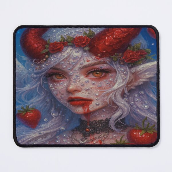 Item preview, Strawberry Succubus Fairy Gothic Angel of Sweet designed and sold by Ecosetereos.