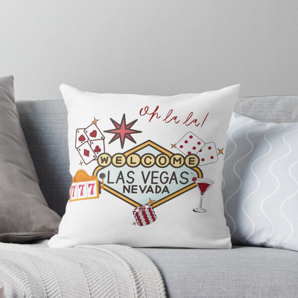 Item preview, Las Vegas Nevada Text Red Stickers Prints Socks Cards Wall Art Home Decoration Gift Holiday TShirt Fun Vacation Oh La La Redbubble Shop designed and sold by Saritas Boutique Shop.