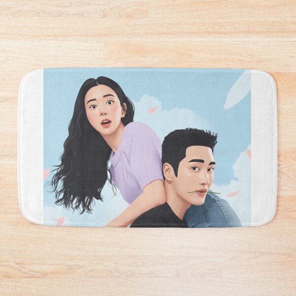 Item preview, Seon Jaekyu & Yoon Bom Spring Fever K-Drama Fanart | Romantic Vector Illustration designed and sold by Fandom Universe.