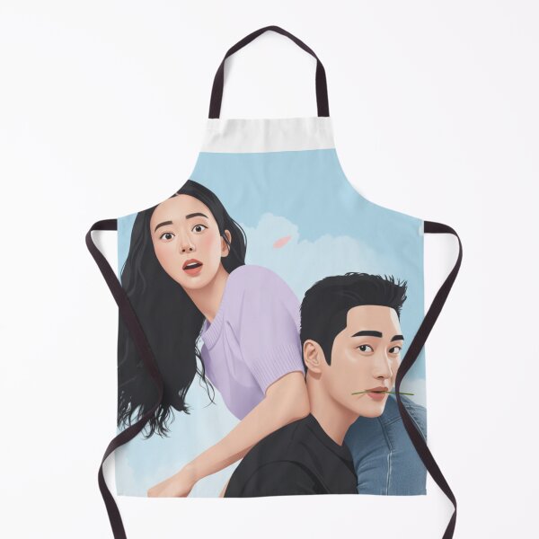 Item preview, Seon Jaekyu & Yoon Bom Spring Fever K-Drama Fanart | Romantic Vector Illustration designed and sold by Fandom Universe.